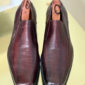 Aldo Men's Dark Brown Leather Loafers